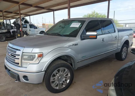 2013 Ford F-150 Platinum из США, поврежденный, VIN 1FTFW1ET6DFB31048